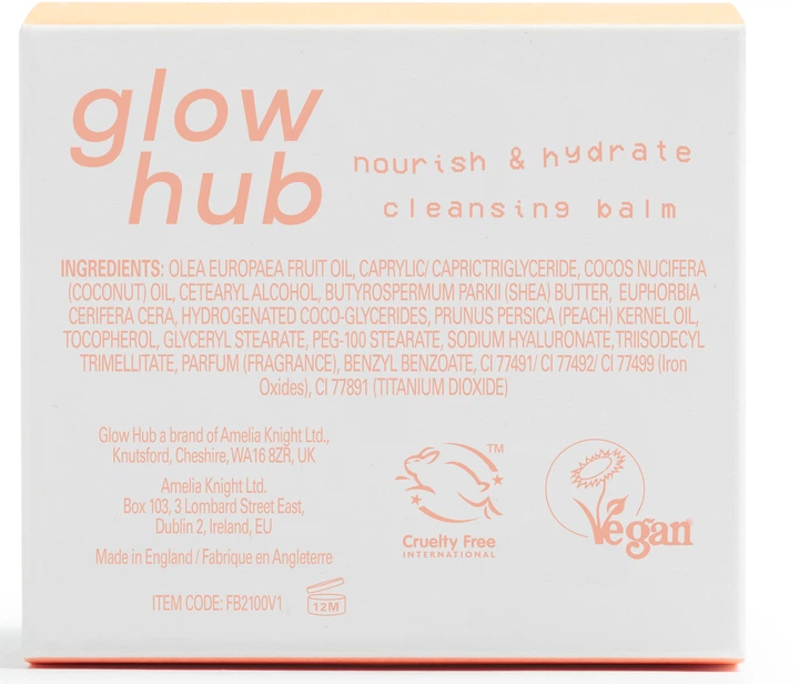 Очищувальний бальзам Glow Hub Nourish & Hydrate Cleansing Balm 100 г (5019607247508) - зображення 5