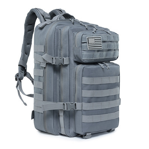 Тактический рюкзак Armour Tactical B1145 Oxford 900D (с системой MOLLE) 45 л Серый - изображение 1