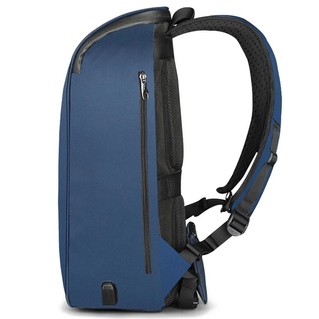 Рюкзак міський антизлодій Tigernu T-B3385 для ноутбука 15.6" з USB об'єм 22л. Синій (TGN-T-B3385-1811) - Фото 4 Рюкзак міський антизлодій Tigernu T-B3385 для ноутбука 15.6" з USB об'єм 22л. Синій (TGN-T-B3385-1811) - зображення 4