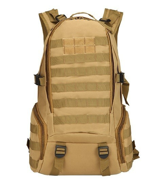 Тактичний штурмовий військовий рюкзак Armour Tactical C30 Oxford 600D (з системою MOLLE) 30 літрів Койот - зображення 2