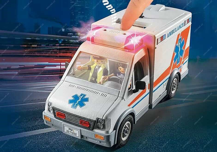 Zestaw figurek do zabawy Playmobil City Action Ambulans (4008789712325) - obraz 4
