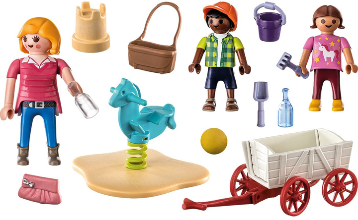 Zestaw figurek do zabawy Playmobil City Life Starter Pack Daycare (4008789712585) - obraz 3