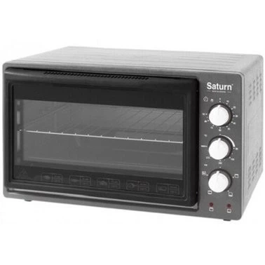 Электрическая печь SATURN ST-EC3404Gray с двойным стеклом - изображение 2