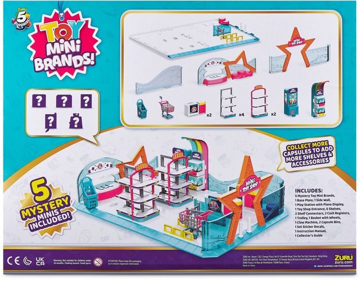 Zestaw do zabawy Zuru 5 Surprises Toy Mini Brands Toy Shop (5713396302805) - obraz 2