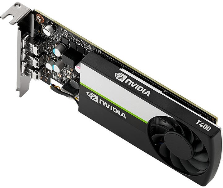 Відеокарта PNY PCI-Ex NVIDIA T400 4GB GDDR6 (64bit) (1425/10000) (3 x miniDisplayPort) (VCNT400-4GB-PB) - зображення 4