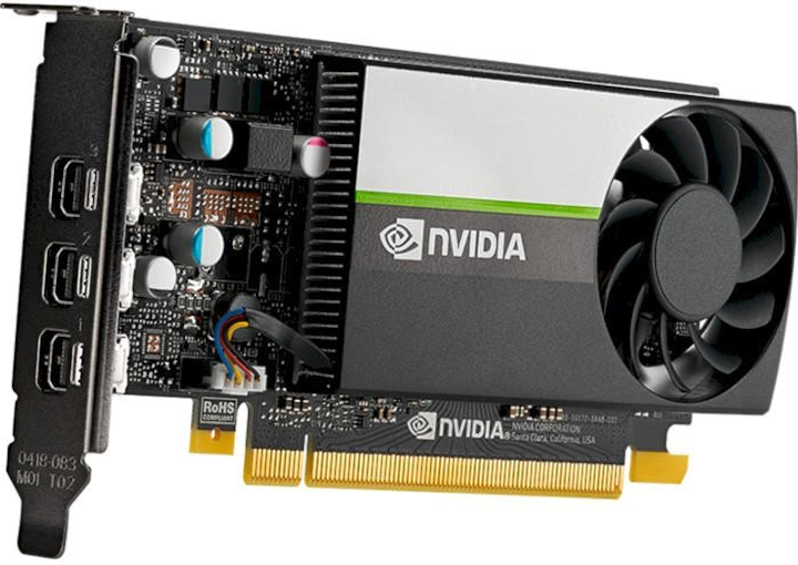 Karta graficzna PNY PCI-Ex NVIDIA T400 4GB GDDR6 (64bit) (1425/10000) (3 x miniDisplayPort) (VCNT400-4GB-SB) - obraz 6