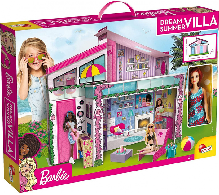 Domek do zabawy dla lalek Liściani Barbie Dream House (8008324076932) - obraz 1