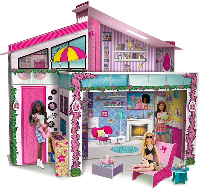Domek do zabawy dla lalek Liściani Barbie Dream House (8008324076932) - obraz 2