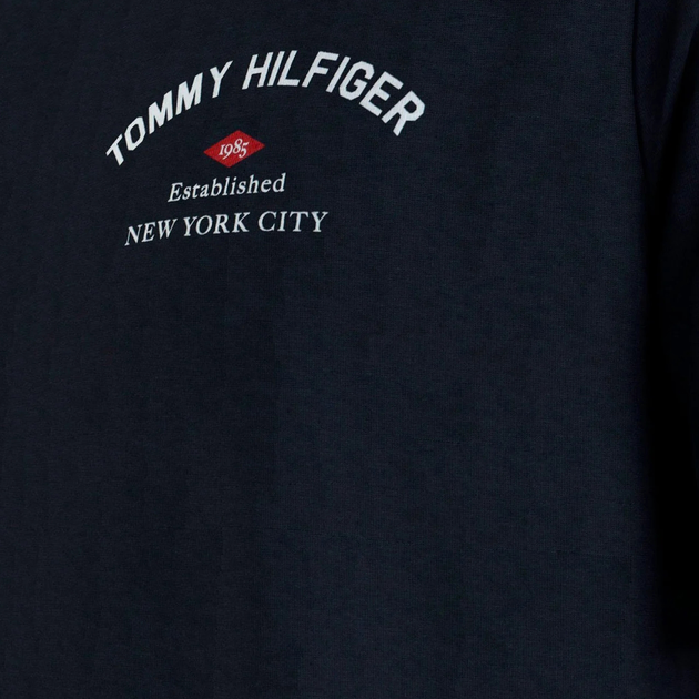 Koszulka męska Tommy Hilfiger MW0MW33697-DW5 XL Granatowa (8720645694991) - obraz 7