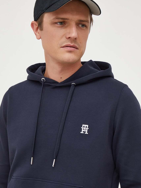 Худі чоловіче Tommy Hilfiger MW0MW33646-DW5 S Синє (8720645694724) - зображення 4