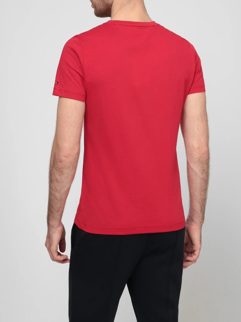 Koszulka męska Tommy Hilfiger MW0MW11797 XL Czerwona (8720645717799) - obraz 2