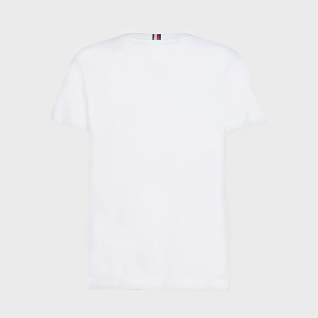 Футболка чоловіча Tommy Hilfiger MW0MW33893-YBR M Біла (8720645783602) - зображення 5