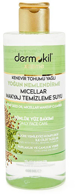 Płyn micelarny Dermokil Xtreme Hemp Seed Oil intense z olejkiem konopnym 400 ml (8697916011200) - obraz 1
