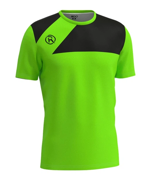 Футболка волейбольна чоловіча RIGO CANZAS Black-Neongreen XL - Фото 1 Футболка волейбольна чоловіча RIGO CANZAS Black-Neongreen XL - зображення 1