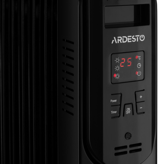 Масляный радиатор ARDESTO с пультом ДУ 2500 Вт - изображение 5