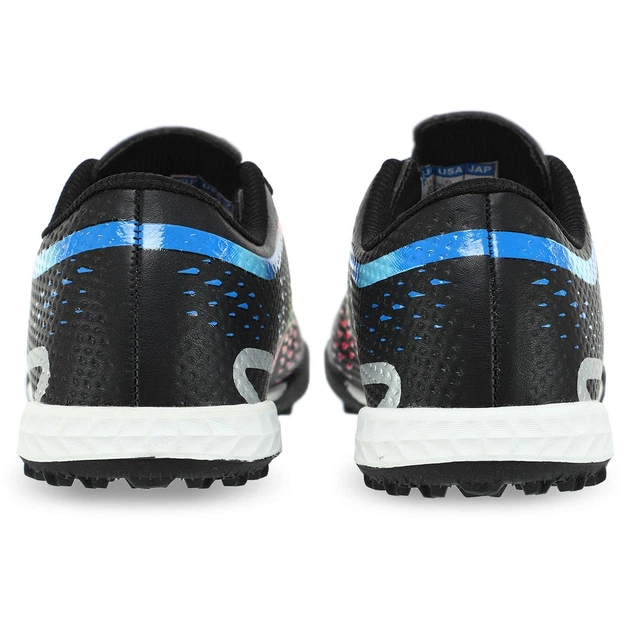 Сороконіжки футбольні Zelart Mbappe Action X28-S1 розмір 35 Black-Multicolor - Фото 6 Сороконіжки футбольні Zelart Mbappe Action X28-S1 розмір 35 Black-Multicolor - зображення 6