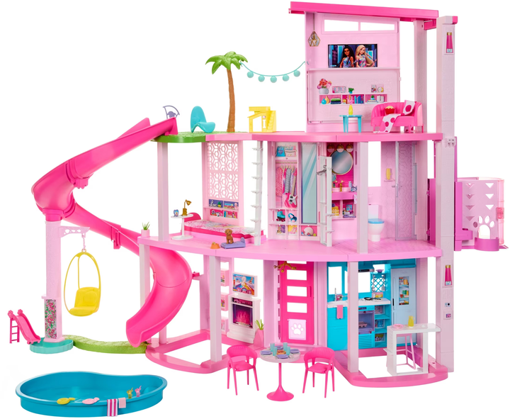 Domek do zabawy dla lalek Mattel Barbie Dreamhouse (0194735134267) - obraz 2