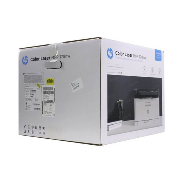 HP Color Laser MFP 178nw Wireless Printer 4ZB96A