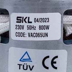 Двигатель для пылесоса SKL VAC065UN 800W - Фото 2 Двигатель для пылесоса SKL VAC065UN 800W - изображение 2