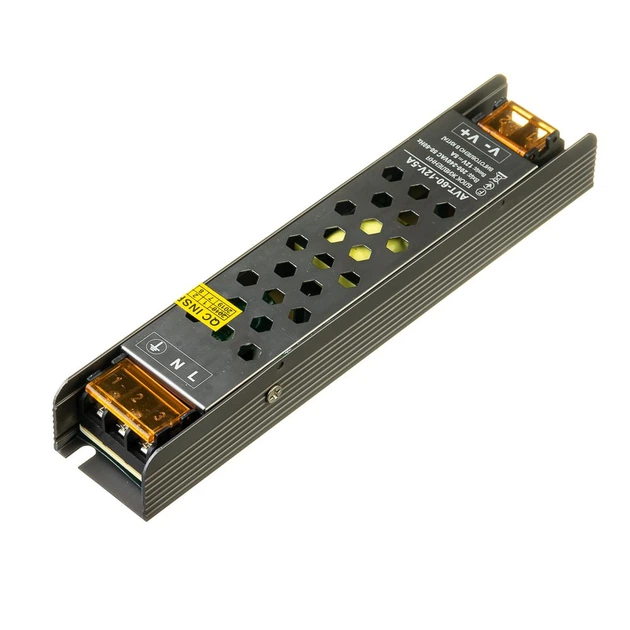 Led блок живлення AVT 60W 12V 5А IP20 - изображение 3