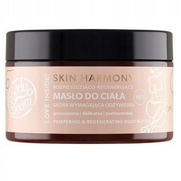 Masło do ciała Body Boom Skin Harmony Utulający Przyjaciel rozpieszczająco-regenerujące 250 ml (5903031257427) - obraz 1