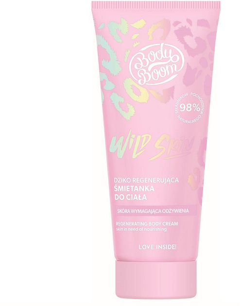 Śmietanka do ciała Body Boom Wild Skin Zadziorny Pasjonat dla skóry bardzo suchej dziko regenerująca 200 ml (5903031257984) - obraz 1