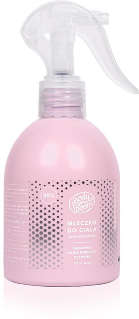 Antycelulitowe mleczko do ciała Body Boom Anti-Cellulite Body Milk w sprayu 250 ml (5903031256222) - obraz 1