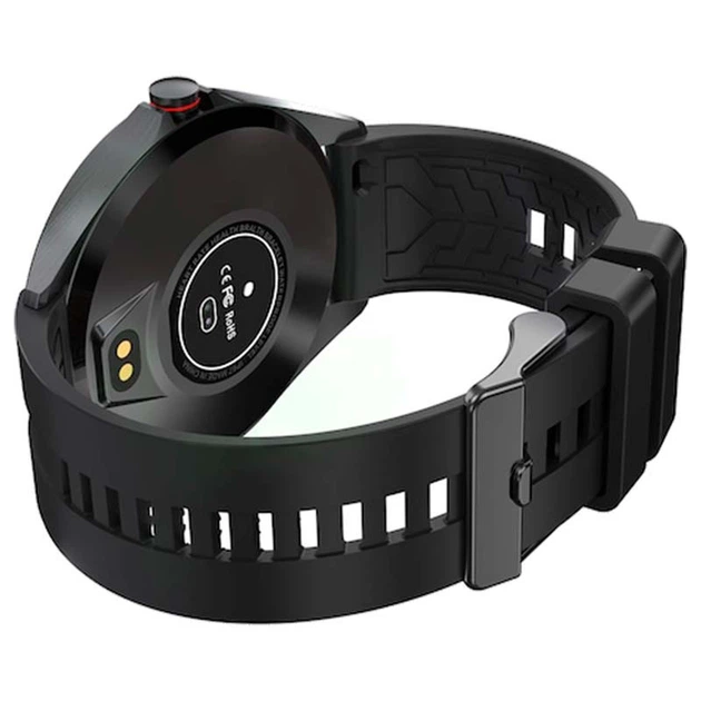 Смарт-годинник Kumi GW16T Black (тонометр, пульсоксиметр) - зображення 11