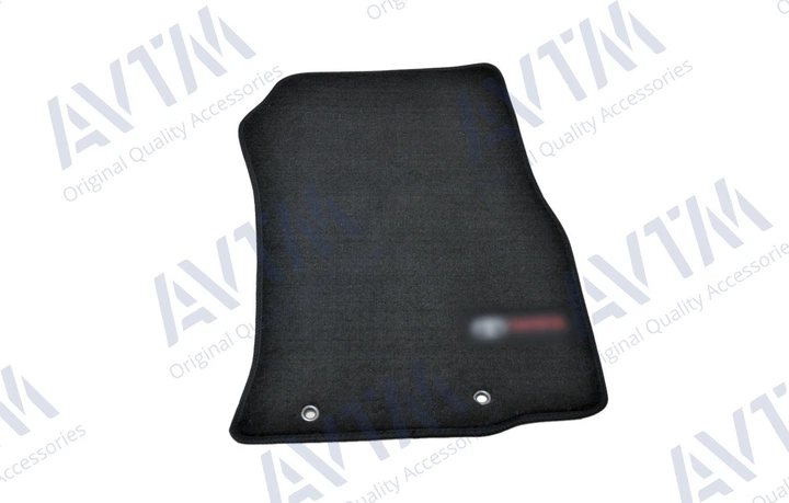 Ворсовые коврики в салон авто AVTM на для Toyota FJ Cruiser Premium 06- Тойота ФДЖ Крузер черные АМ0032125 - изображение 5