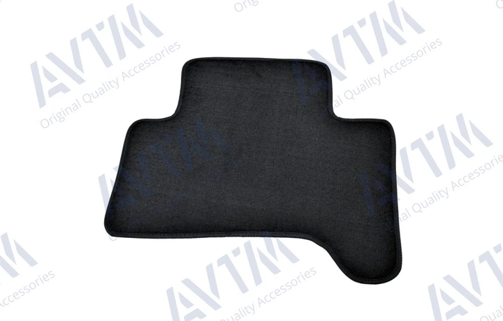 Ворсовые коврики в салон авто AVTM на для Toyota FJ Cruiser Premium 06- Тойота ФДЖ Крузер черные АМ0032125 - изображение 8