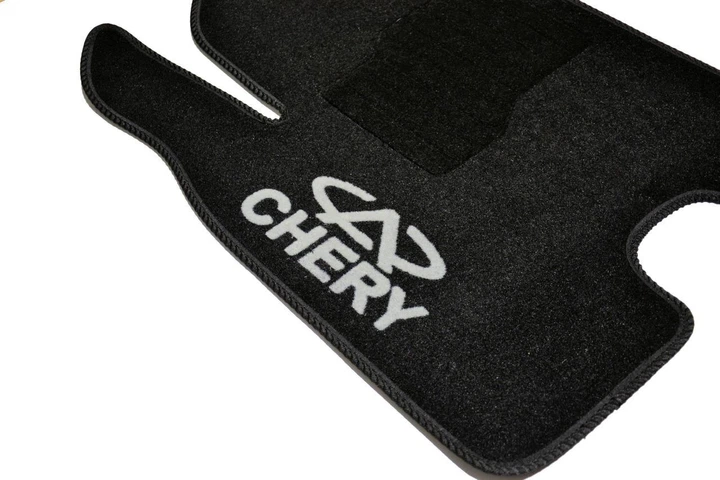 Ворсовые коврики в салон авто AVTM на для Chery Tiggo 06-14 5шт Чери Тиго черные АМ0024241 - Фото 7 Ворсовые коврики в салон авто AVTM на для Chery Tiggo 06-14 5шт Чери Тиго черные АМ0024241 - изображение 7