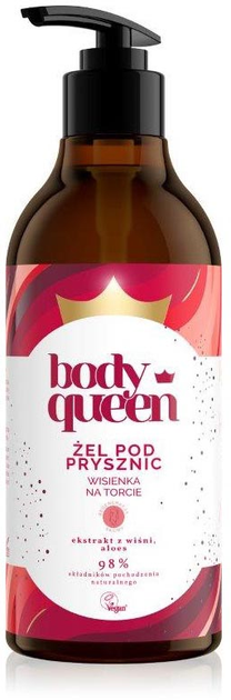 Żel pod prysznic Body Queen Wisienka na Torcie 400 ml (5904569230340) - obraz 1