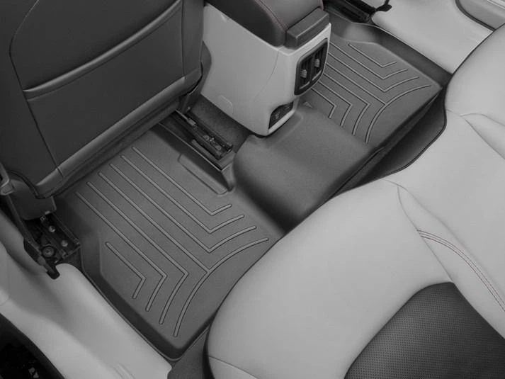 Автомобильные коврики в салон Weathertech на Jeep Compass 17- 2-й ряд черные Джип Компас WT0023097 - изображение 2