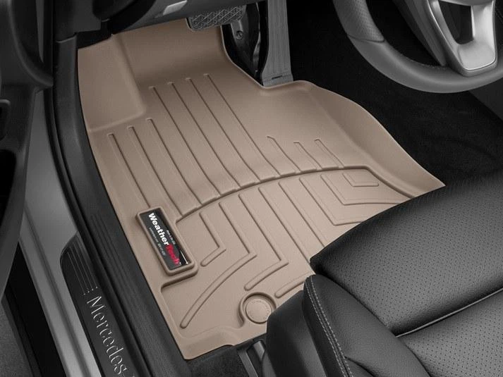 Автомобильные коврики в салон Weathertech на Mercedes GLC 16- передние бежевые Мерседес ГЛЦ WT0026490 - изображение 2