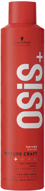 Спрей Schwarzkopf Professional OSiS Dry Spray Texture Craft для текстурування довгого волосся 300 мл (4045787999617) - зображення 1
