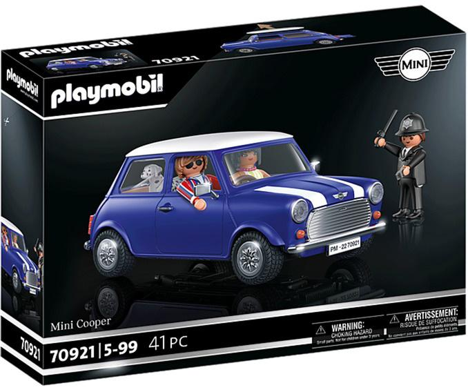 Samochód mini cooper Playmobil z figurkąmi (4008789709219) - obraz 1