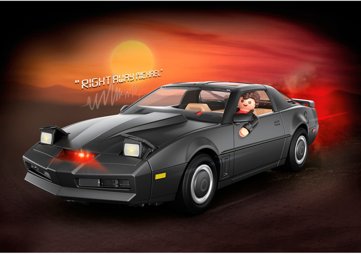 Zestaw figurek do zabawy Playmobil Knight Rider K.I.T.T (4008789709240) - obraz 3