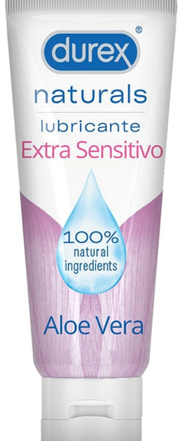 Лубрикант Durex Naturals Senitive Gel Intimate 100 мл (8410104892333) - зображення 1