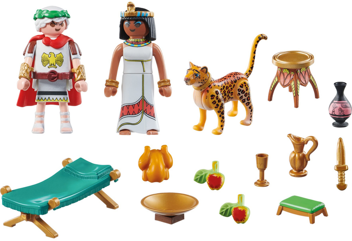 Zestaw figurek do zabawy Playmobil Asterix Cesarz i Kleopatra (4008789712707) - obraz 2