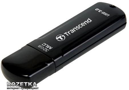 USB флеш накопитель Transcend 32GB JetFlash 750 USB 3.0 (TS32GJF750K) - Фото 3 USB флеш накопитель Transcend 32GB JetFlash 750 USB 3.0 (TS32GJF750K) - изображение 3
