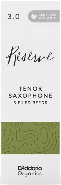 Трости для тенор саксофона D'Addario ORGANIC RESERVE - TENOR SAX #3.0 - 5 PACK - Фото 6 Трости для тенор саксофона D'Addario ORGANIC RESERVE - TENOR SAX #3.0 - 5 PACK - изображение 6