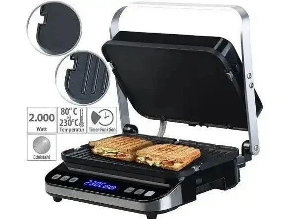 Гриль контактный электрический COOK 310HDCG001 - изображение 3