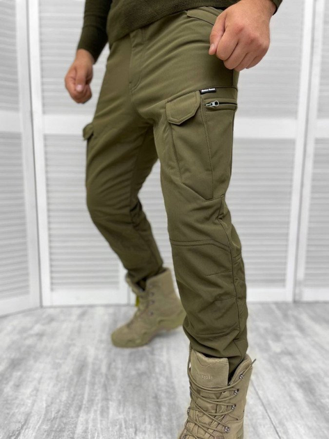 Тактичні брюки SoftShell Single Sword Олива 2XL - изображение 1