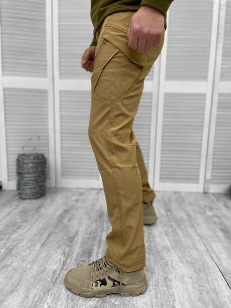 Тактические штаны корд Койот XL - изображение 2