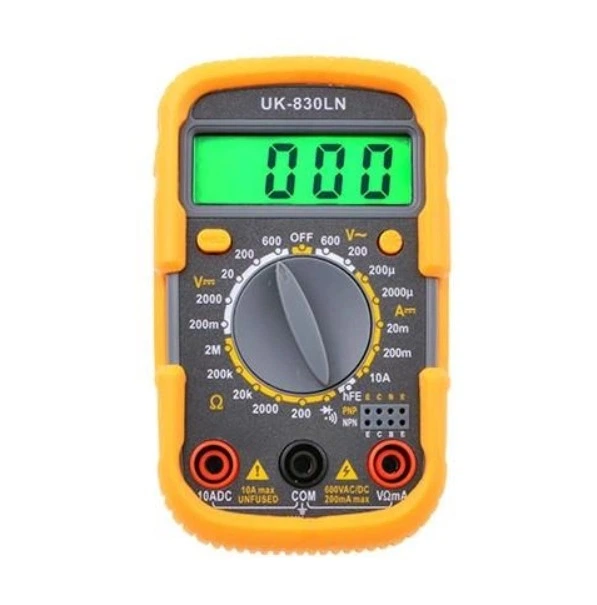 Цифровой мультиметр - тестер с подсветкой Digital DT 830 LN - Фото 2 Цифровой мультиметр - тестер с подсветкой Digital DT 830 LN - изображение 2