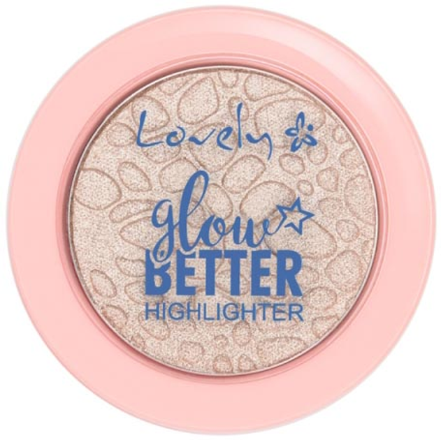 Хайлайтер для обличчя Lovely Glow Better Highlighter 1 шт (5901801639770) - зображення 1