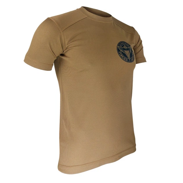 Футболка KRAMATAN Airborne Forces Of Ukraine Койот XXL - изображение 3