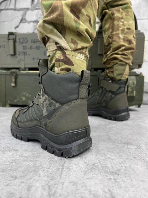 Тактические зимние ботинки Tactical Boots Olive 42 - изображение 2