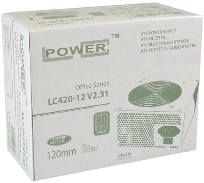 Блок живлення LC-Power LC420-12 V2.31 350 W - зображення 2