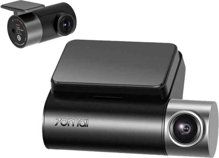 Rejestrator samochodowy 70mai Smart Dash Cam Pro Plus Midrive A500s+Rear Cam RC06 Set - obraz 1